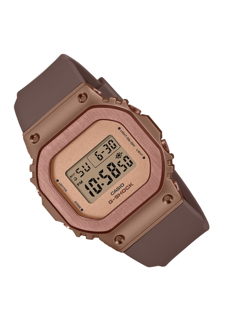 Casio G-shock GM-S5600UBR-5DR Digital Rubber Strap Watch For Women-Watch Portal Philippines