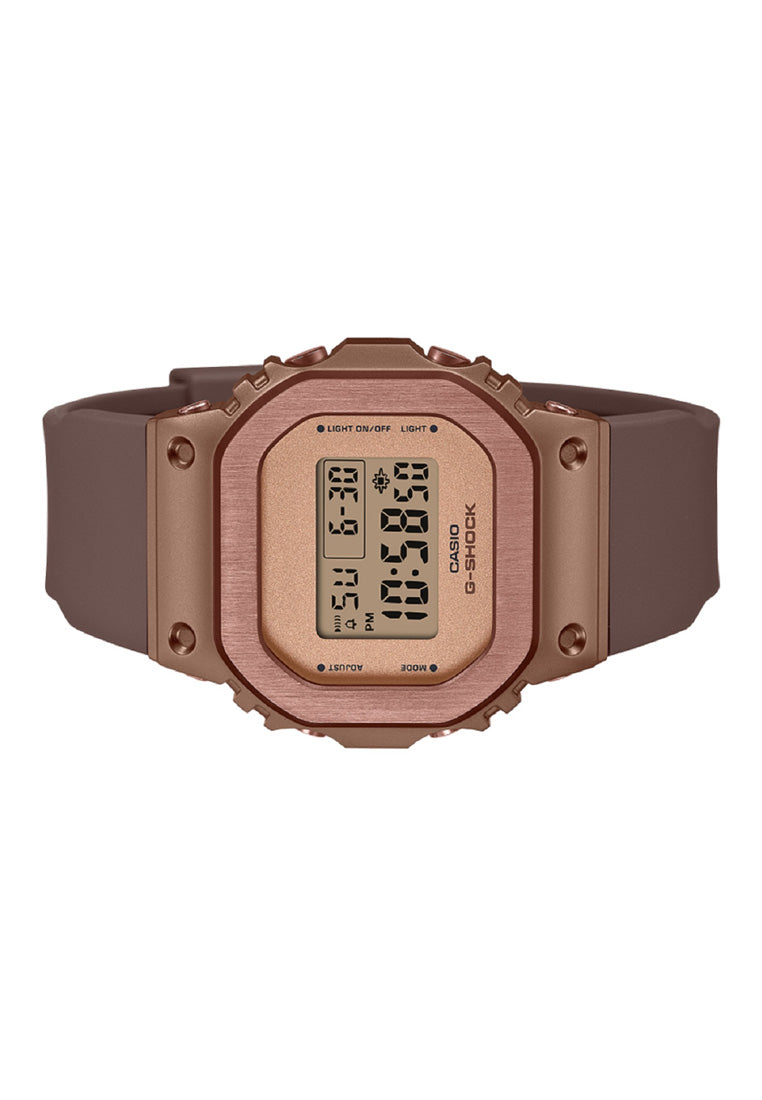 Casio G-shock GM-S5600UBR-5DR Digital Rubber Strap Watch For Women-Watch Portal Philippines