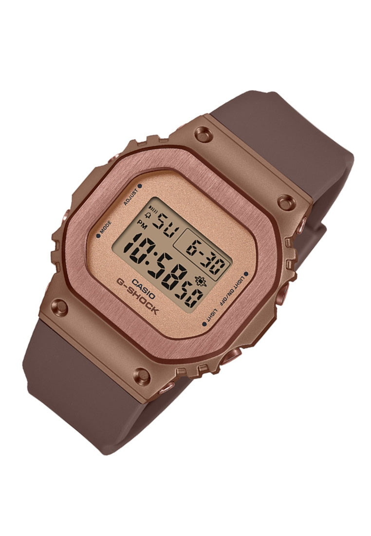 Casio G-shock GM-S5600UBR-5DR Digital Rubber Strap Watch For Women-Watch Portal Philippines