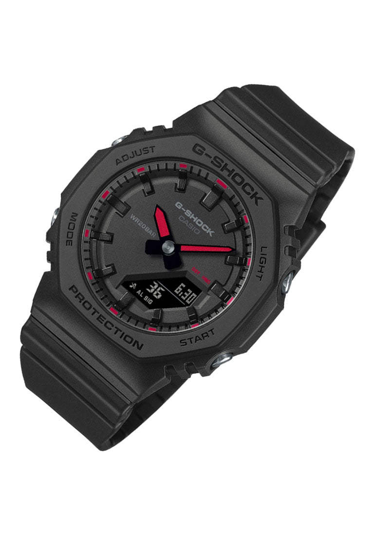Casio G-shock GMA-P2100SA-1A1 Digital Analog Rubber Strap Watch For Women-Watch Portal Philippines