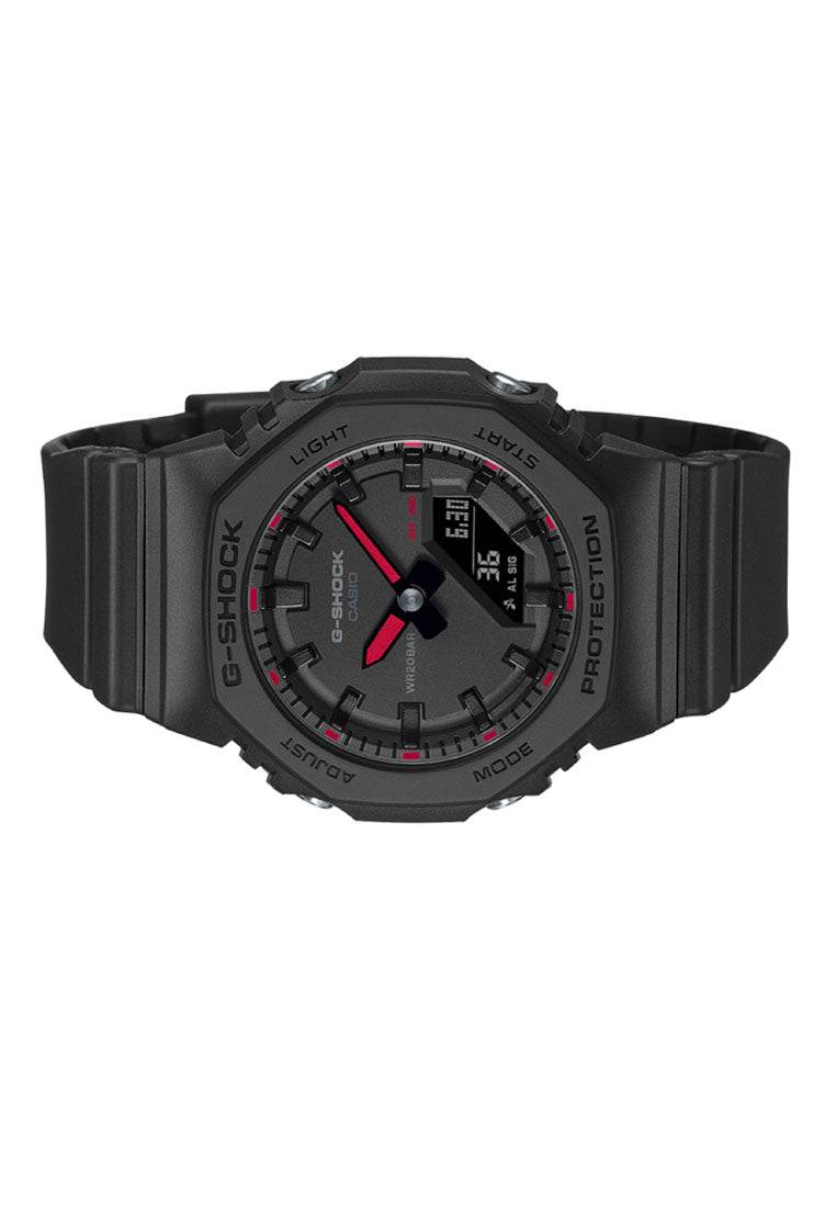 Casio G-shock GMA-P2100SA-1A1 Digital Analog Rubber Strap Watch For Women-Watch Portal Philippines