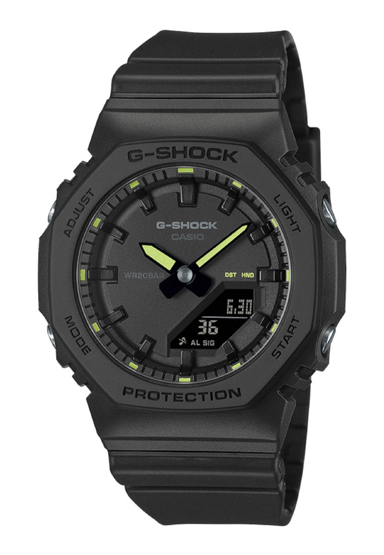 Casio G-shock GMA-P2100SA-1A2 Digital Analog Rubber Strap Watch For Women-Watch Portal Philippines