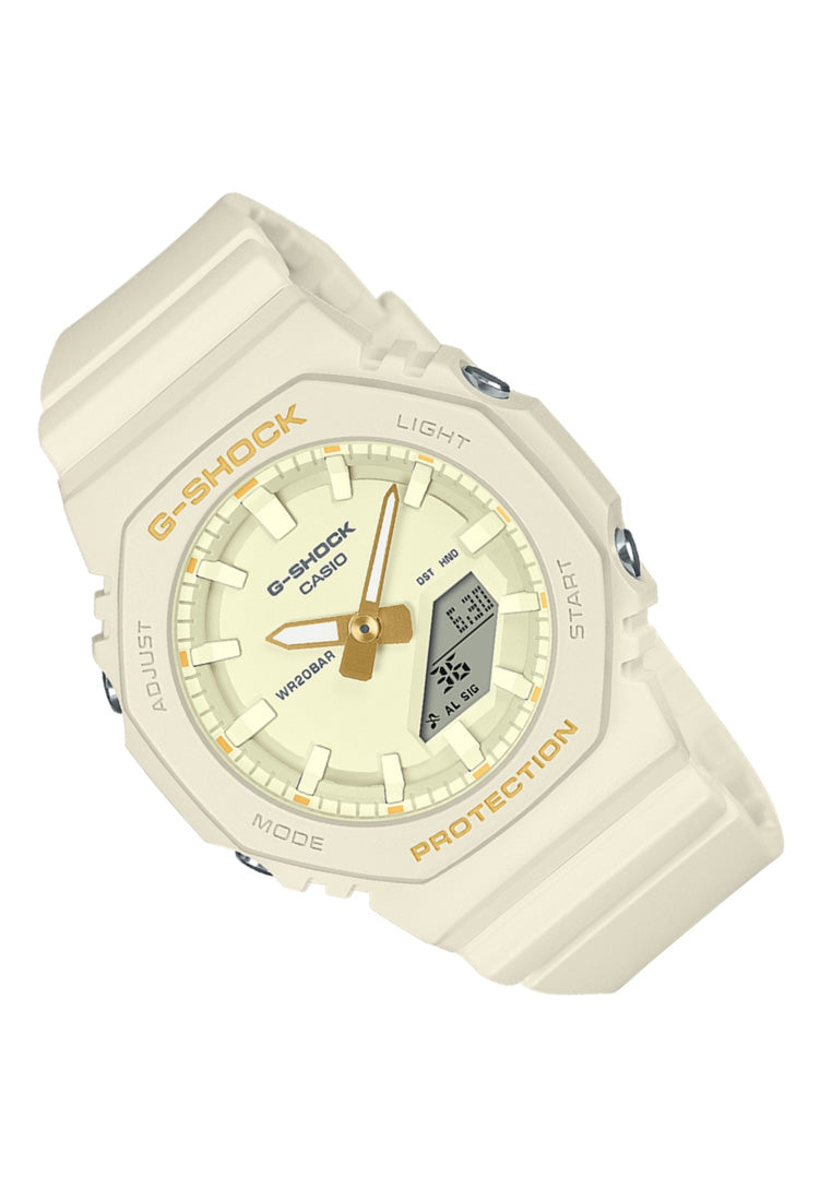 Casio G-shock GMA-P2100W-7A Digital Analog Rubber Strap Watch For Women-Watch Portal Philippines