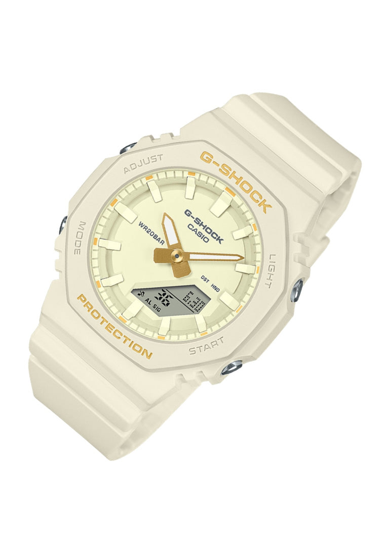 Casio G-shock GMA-P2100W-7A Digital Analog Rubber Strap Watch For Women-Watch Portal Philippines