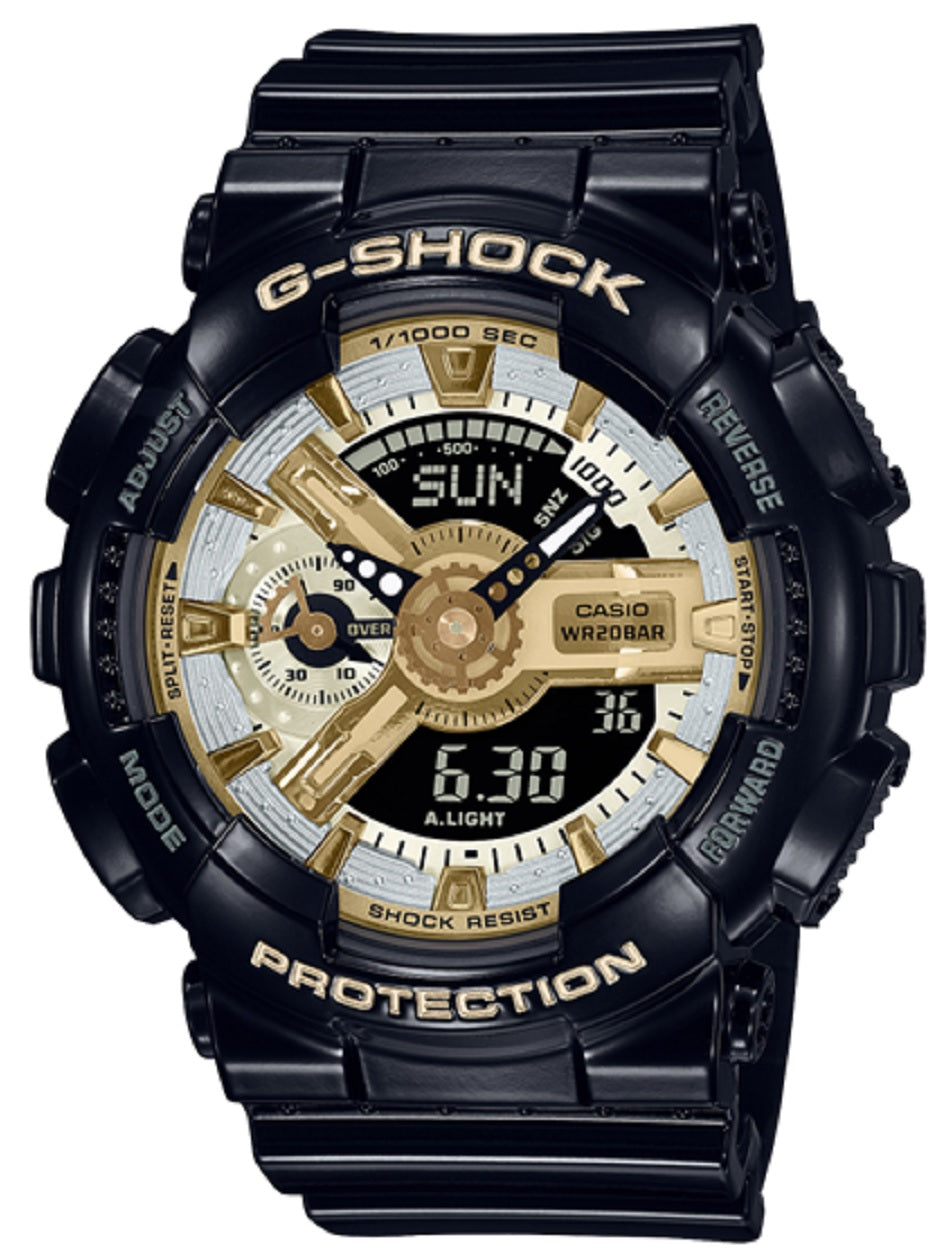 Casio G-shock GMA-S110GB-1A Digital Analog Rubber Strap Watch-Watch Portal Philippines