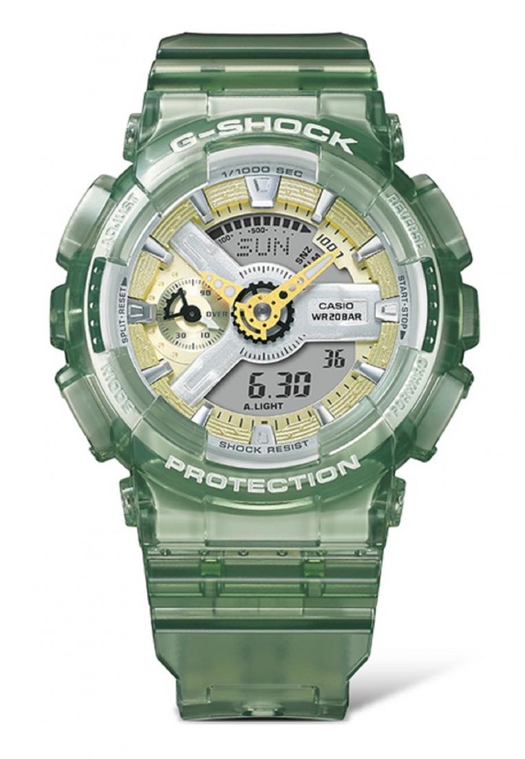 Casio G-shock GMA-S110GS-3A Digital Analog Rubber Strap Watch-Watch Portal Philippines