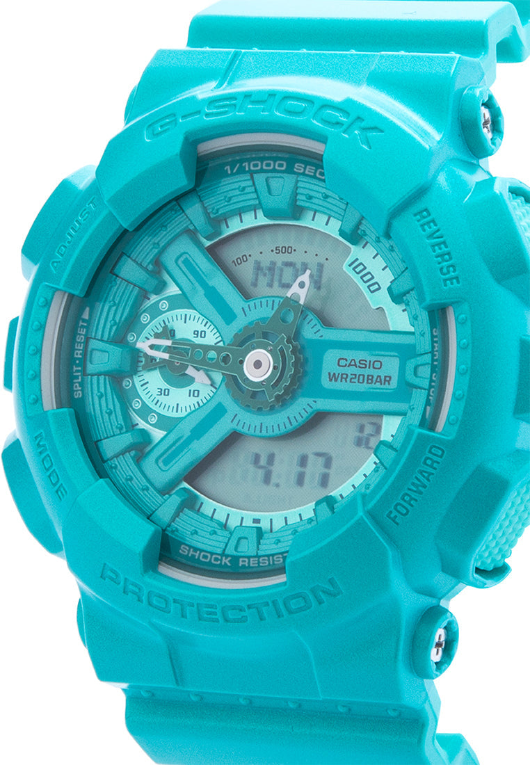 Casio G-shock GMA-S110VC-3A Digital Analog Rubber Strap Watch-Watch Portal Philippines