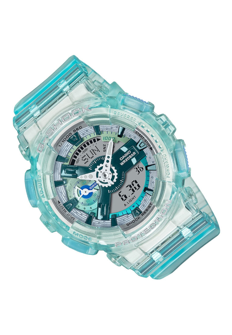 Casio G-shock GMA-S110VW-2A Digital Analog Rubber Strap Watch For Women-Watch Portal Philippines
