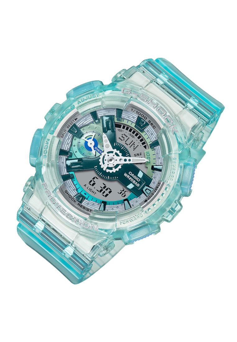 Casio G-shock GMA-S110VW-2A Digital Analog Rubber Strap Watch For Women-Watch Portal Philippines