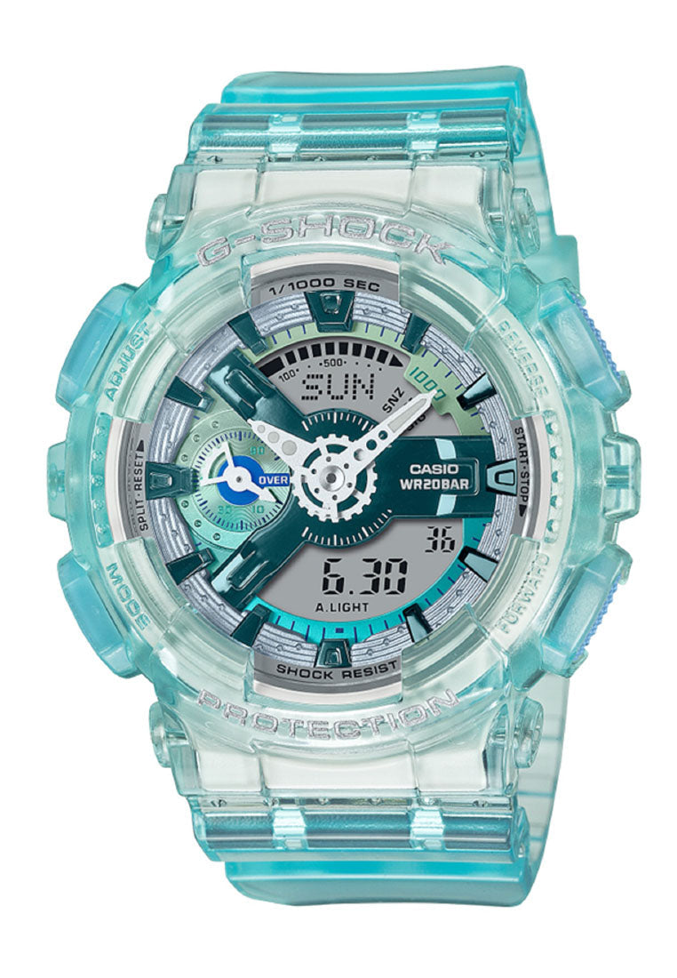 Casio G-shock GMA-S110VW-2A Digital Analog Rubber Strap Watch For Women-Watch Portal Philippines