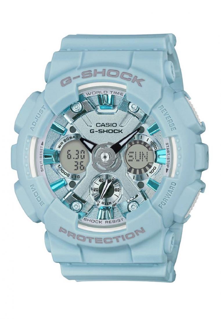 Casio G-shock GMA-S120DP-2A Digital Analog Rubber Strap Watch-Watch Portal Philippines