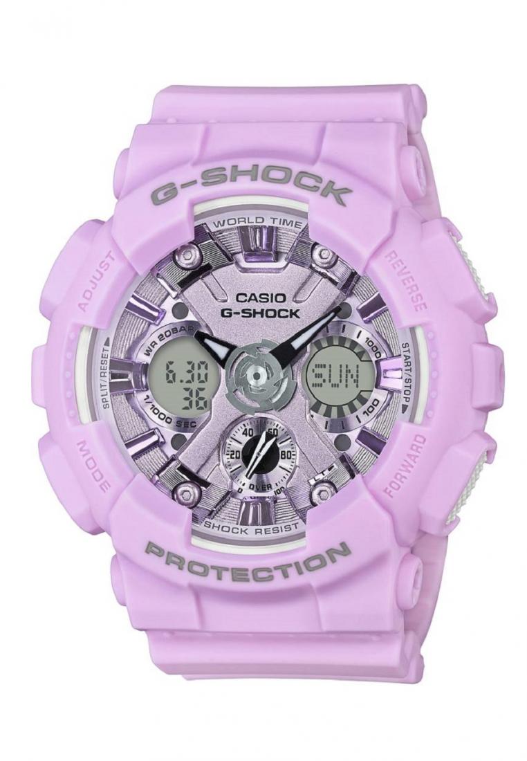 Casio G-shock GMA-S120DP-6A Digital Analog Rubber Strap Watch-Watch Portal Philippines