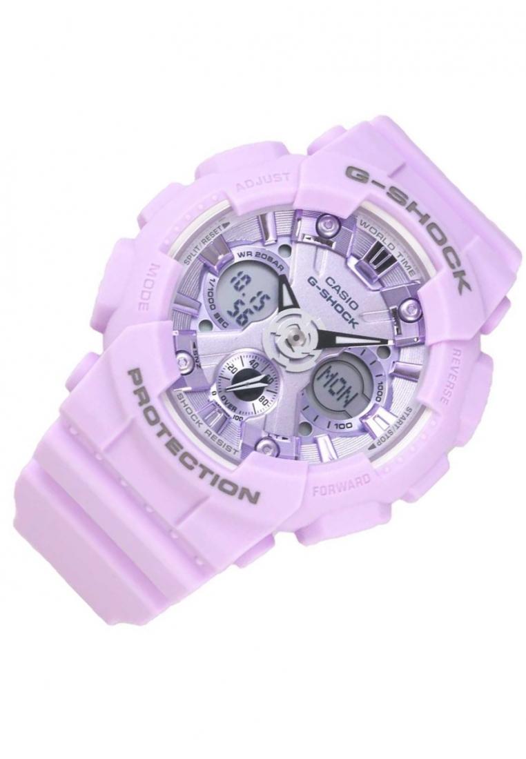 Casio G-shock GMA-S120DP-6A Digital Analog Rubber Strap Watch-Watch Portal Philippines