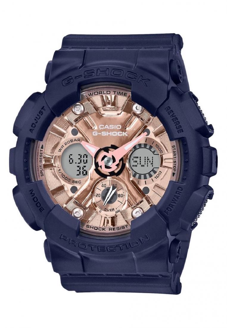 Casio G-shock GMA-S120MF-2A2 Digital Analog Rubber Strap Watch-Watch Portal Philippines