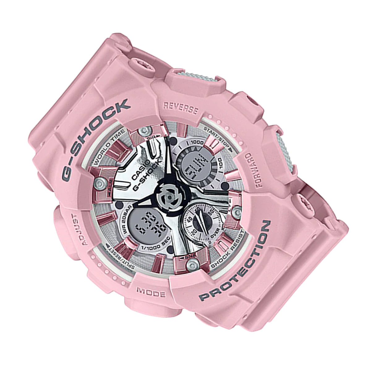 Casio G-shock GMA-S120NP-4A Digital Analog Rubber Strap Watch-Watch Portal Philippines