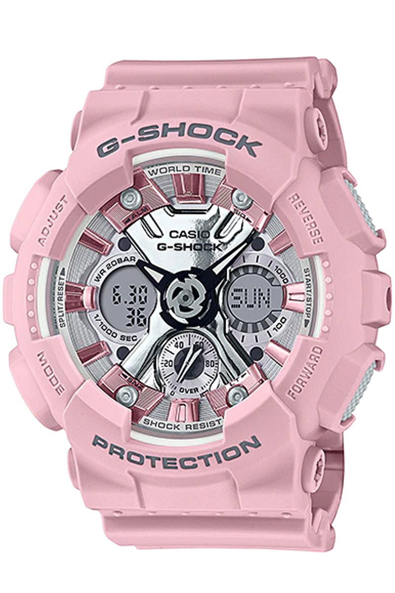 Casio G-shock GMA-S120NP-4A Digital Analog Rubber Strap Watch-Watch Portal Philippines