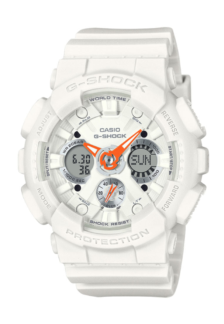 Casio G-shock GMA-S120SA-7A1 Digital Analog Rubber Strap Watch For Women-Watch Portal Philippines
