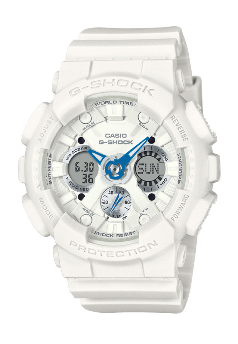 Casio G-shock GMA-S120SA-7A2 Digital Analog Rubber Strap Watch For Women-Watch Portal Philippines