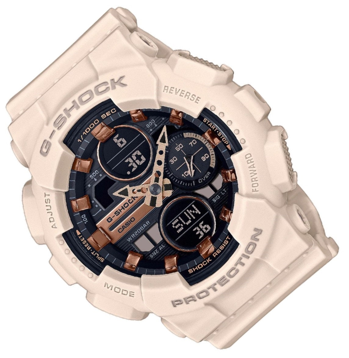 Casio G-shock GMA-S140M-4A Digital Analog Rubber Strap Watch-Watch Portal Philippines