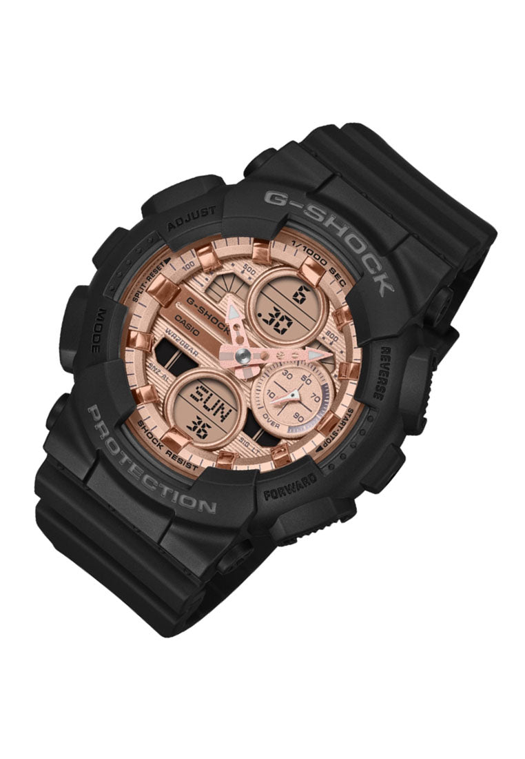Casio G-shock GMA-S140PG-1ADR Rubber Strap Digital Analog Watch for Women-Watch Portal Philippines