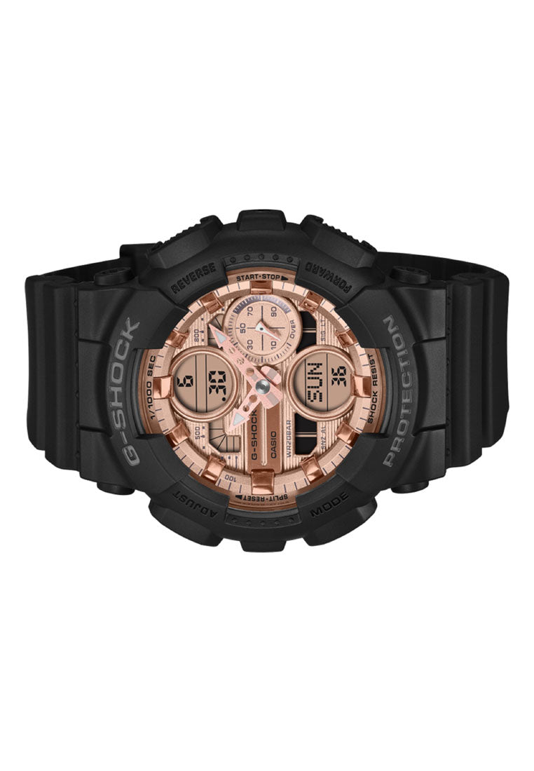 Casio G-shock GMA-S140PG-1ADR Rubber Strap Digital Analog Watch for Women-Watch Portal Philippines
