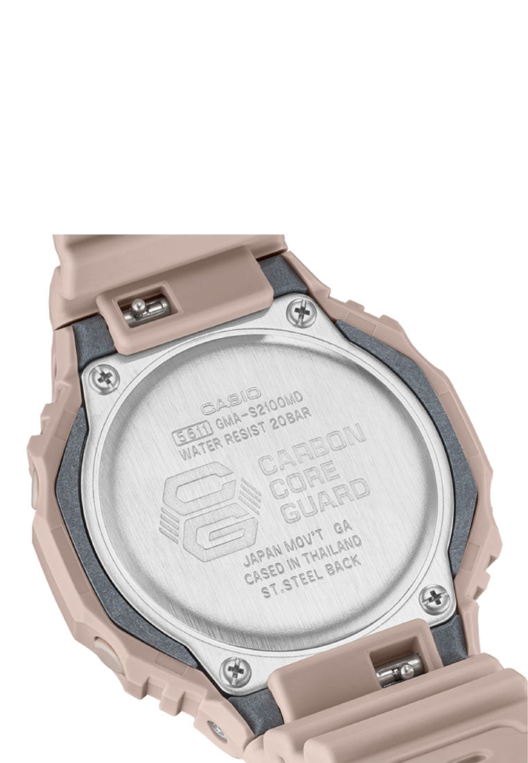 Casio G-shock GMA-S2100MD-4A Digital Analog Rubber Strap Watch For Women-Watch Portal Philippines
