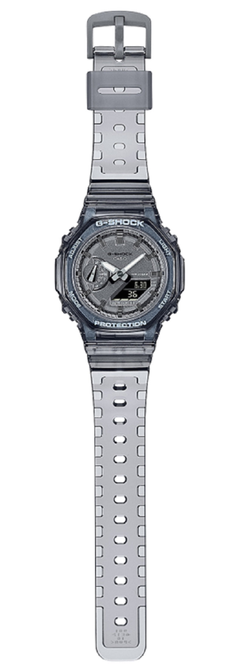 Casio G-shock GMA-S2100SK-1A Digital Analog Rubber Strap Watch for Women-Watch Portal Philippines