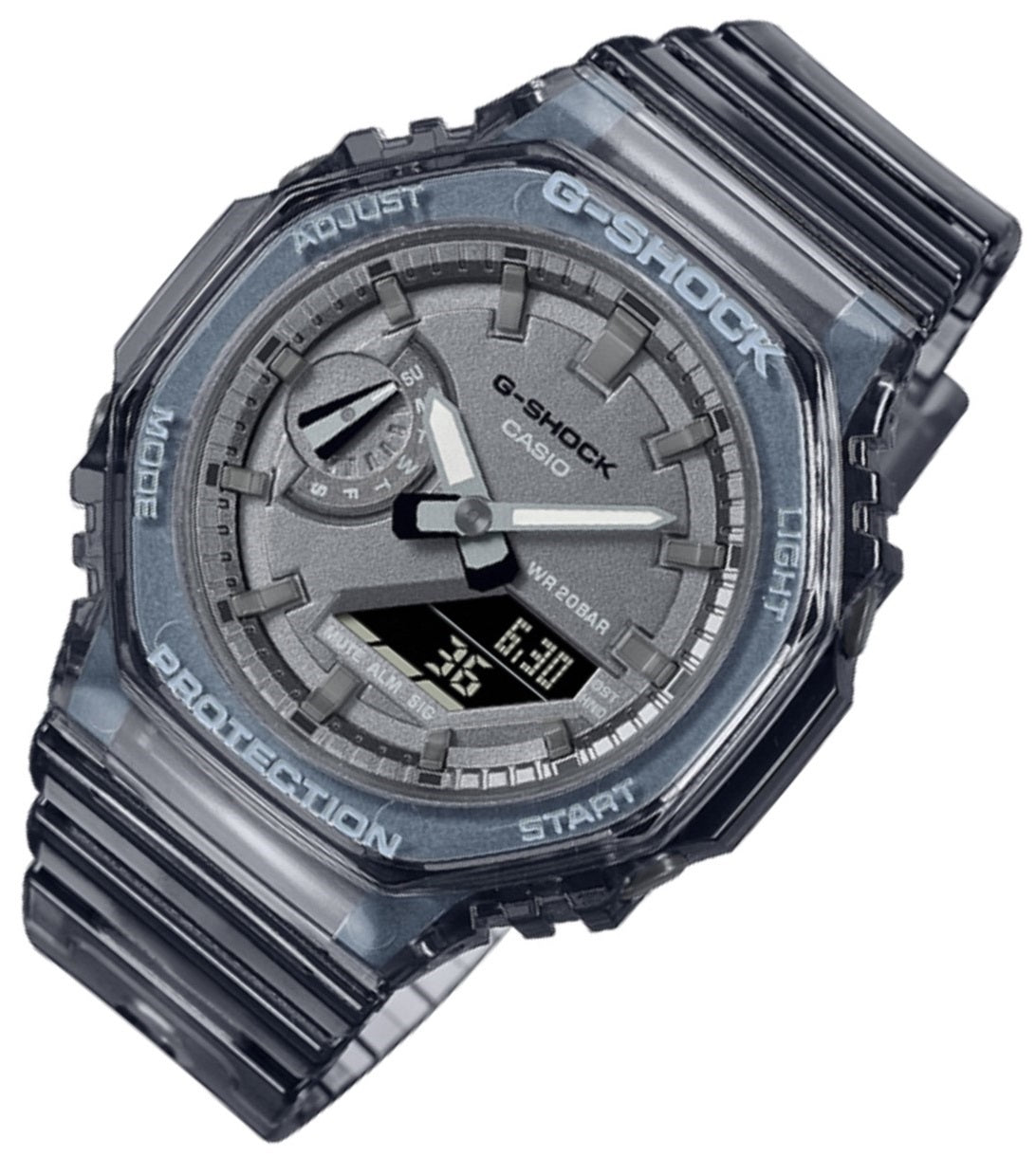 Casio G-shock GMA-S2100SK-1A Digital Analog Rubber Strap Watch for Women-Watch Portal Philippines