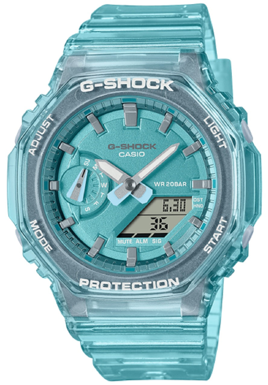 Casio G-shock GMA-S2100SK-2A Digital Analog Rubber Strap Watch-Watch Portal Philippines