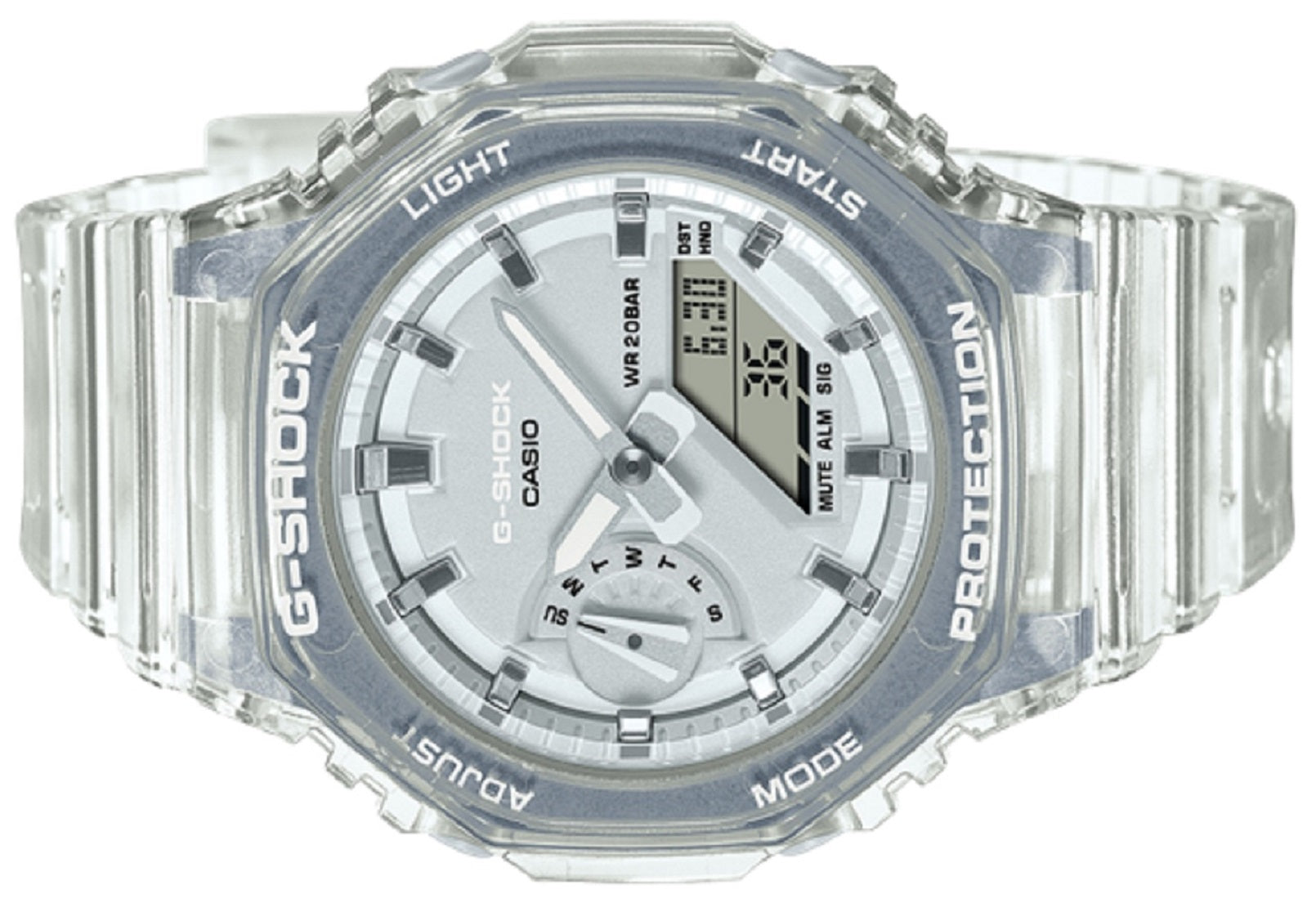 Casio G-shock GMA-S2100SK-7A Digital Analog Rubber Strap Watch for Women-Watch Portal Philippines