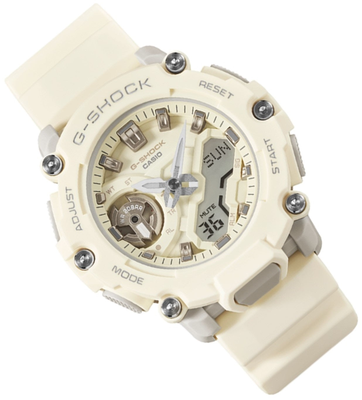 Casio G-shock GMA-S2200-7A Digital Analog Rubber Strap Watch-Watch Portal Philippines