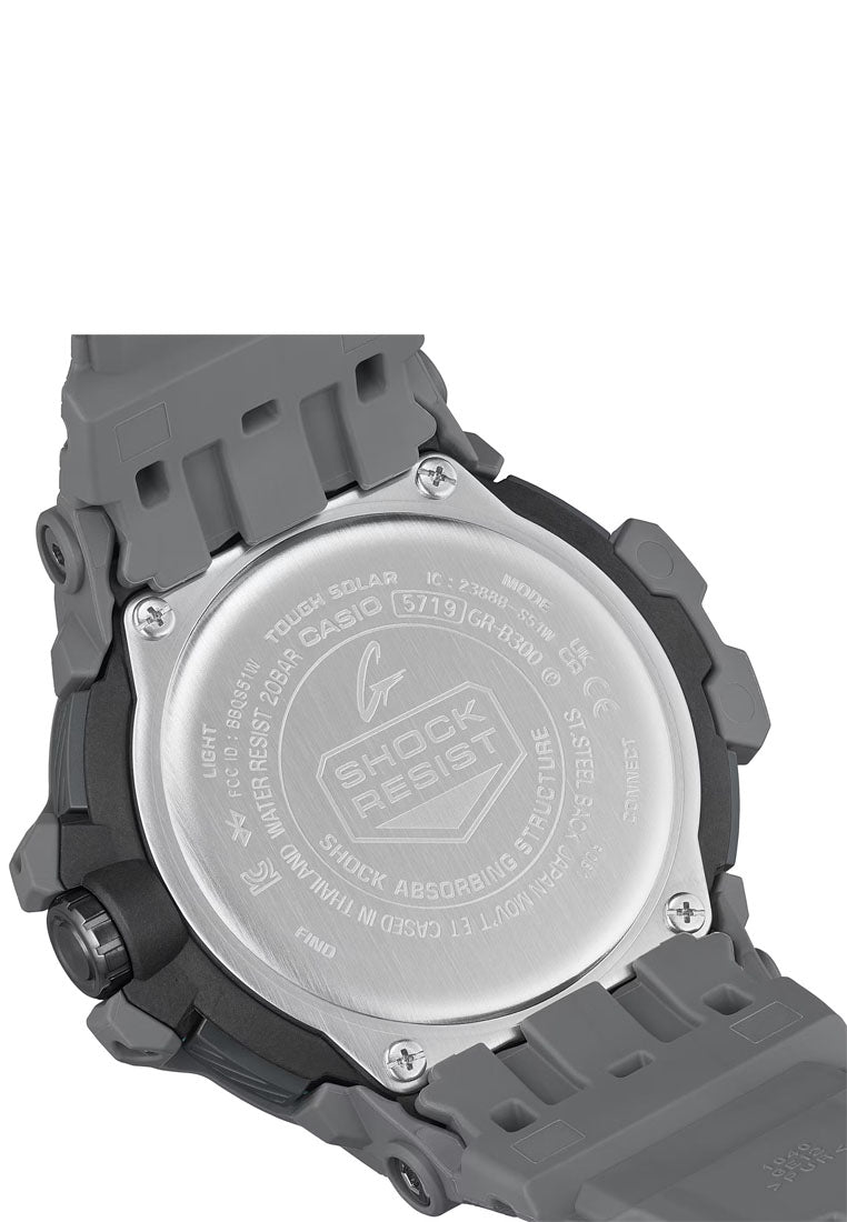 Casio G-shock GR-B300-8A2 Gravity Master Analog Rubber Strap Bluetooth Solar Watch For Men-Watch Portal Philippines
