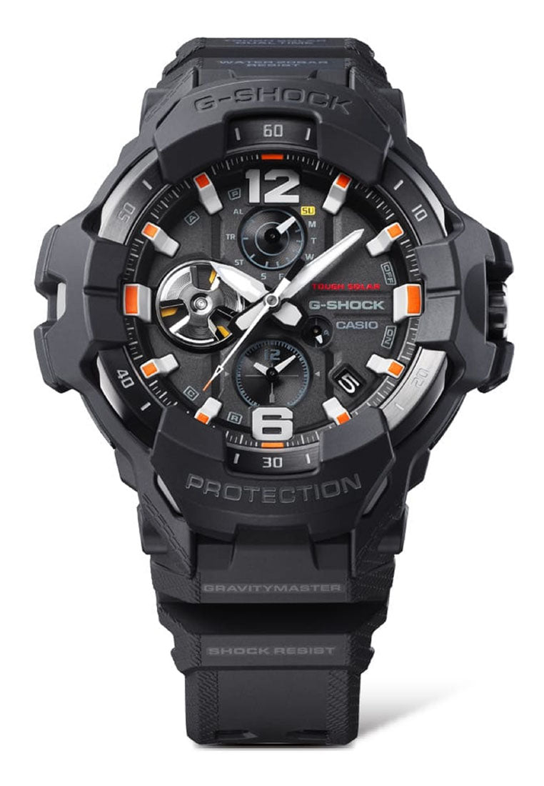 Casio G-shock GR-B300EC-1A GravityMaster Analog Rubber Strap Bluetooth Solar Watch for Men-Watch Portal Philippines