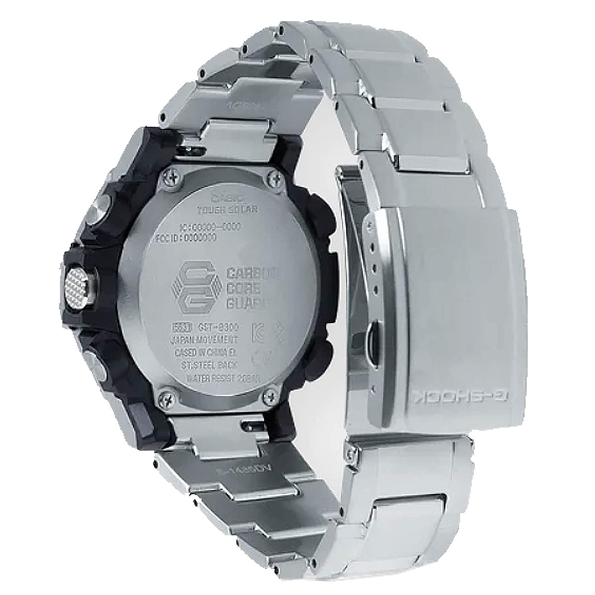 Casio G-shock GST-B300SD-1A Solar Digital Analog Rubber Strap Watch-Watch Portal Philippines