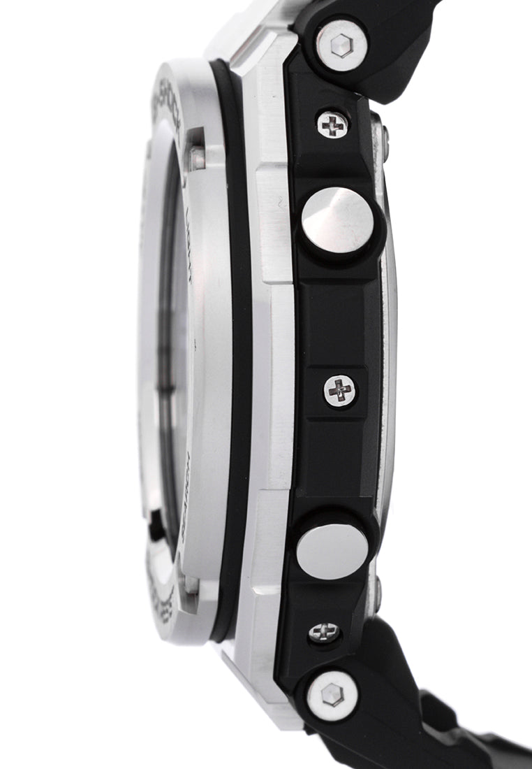 Casio G-shock GST-S110-1ADR Solar Digital Analog Rubber Strap Watch-Watch Portal Philippines
