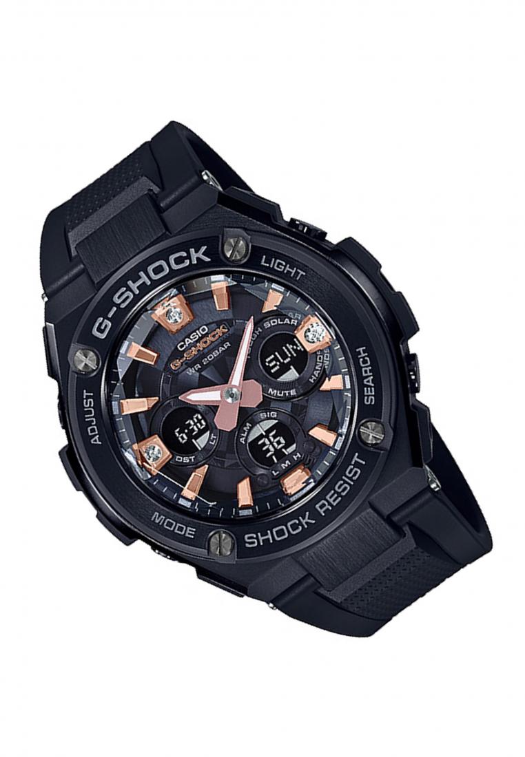 Casio G-shock GST-S310BDD-1A Solar Digital Analog Rubber Strap Watch-Watch Portal Philippines