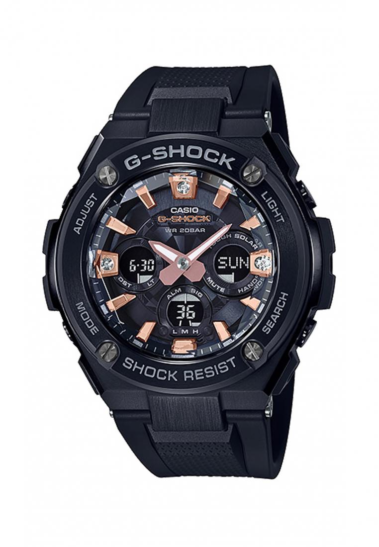 Casio G-shock GST-S310BDD-1A Solar Digital Analog Rubber Strap Watch-Watch Portal Philippines