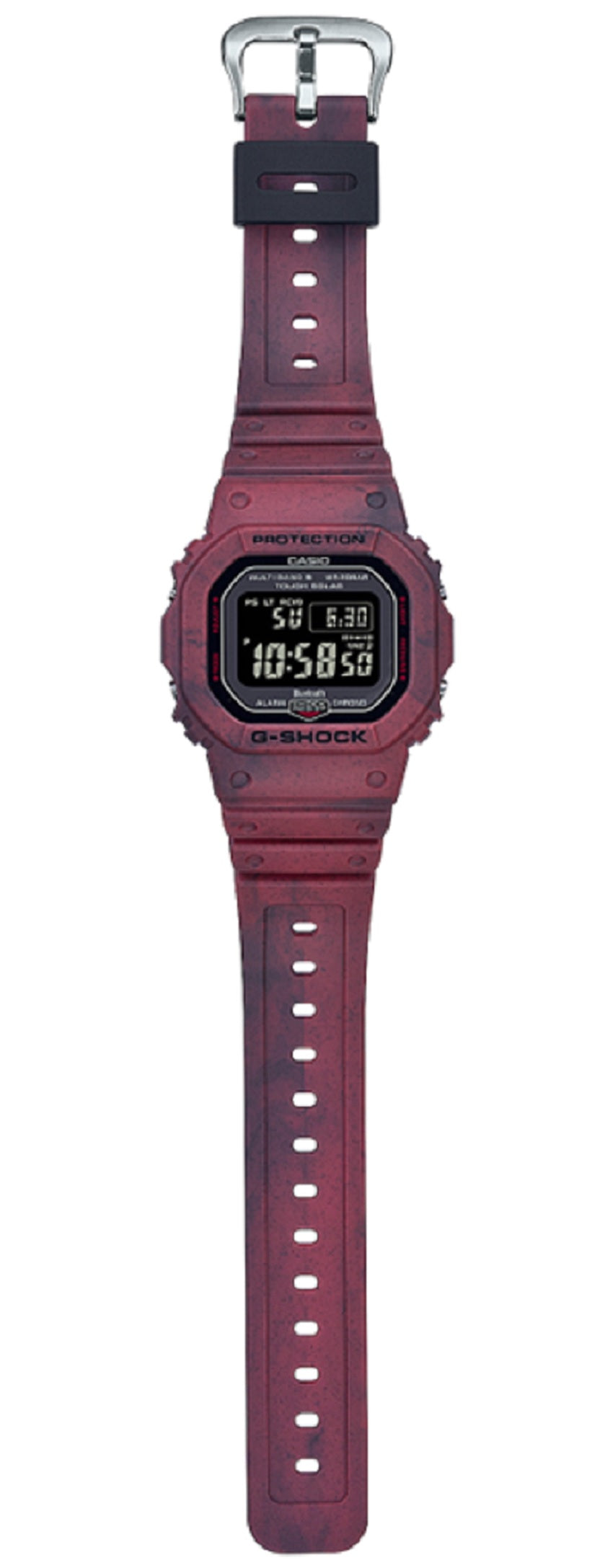 Casio G-shock GW-B5600SL-4DR Bluetooth Solar Digital Rubber Strap Watch-Watch Portal Philippines