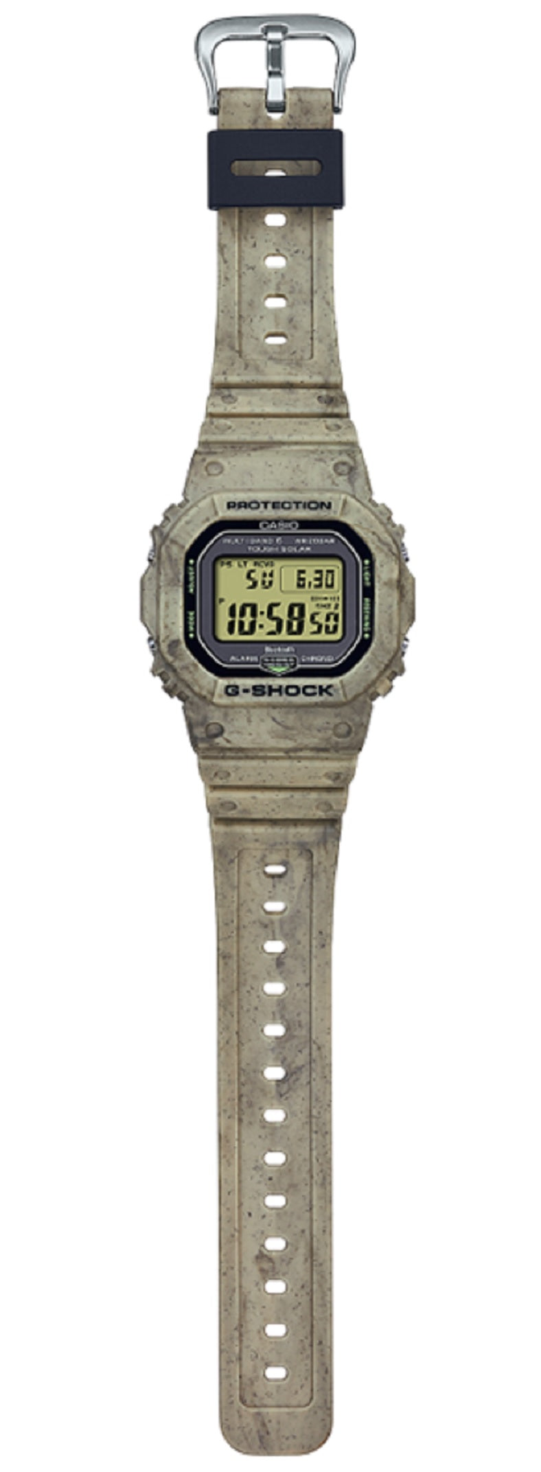 Casio G-shock GW-B5600SL-5DR Bluetooth Solar Digital Rubber Strap Watch-Watch Portal Philippines