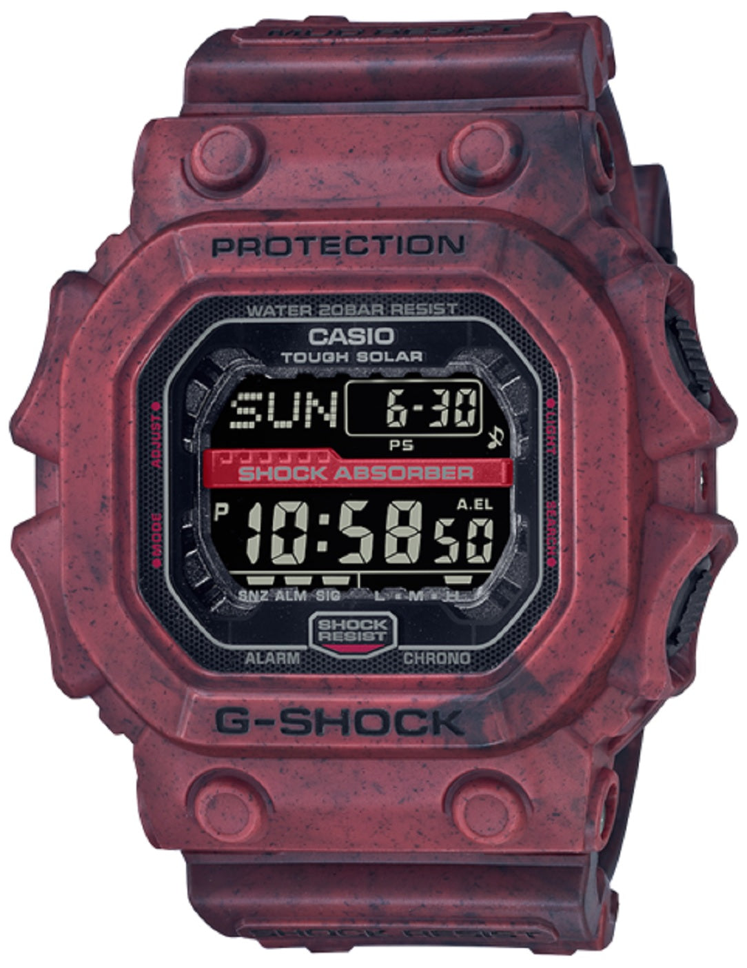 Casio G-shock GX-56SL-4DR Digital Rubber Strap Watch For Men-Watch Portal Philippines