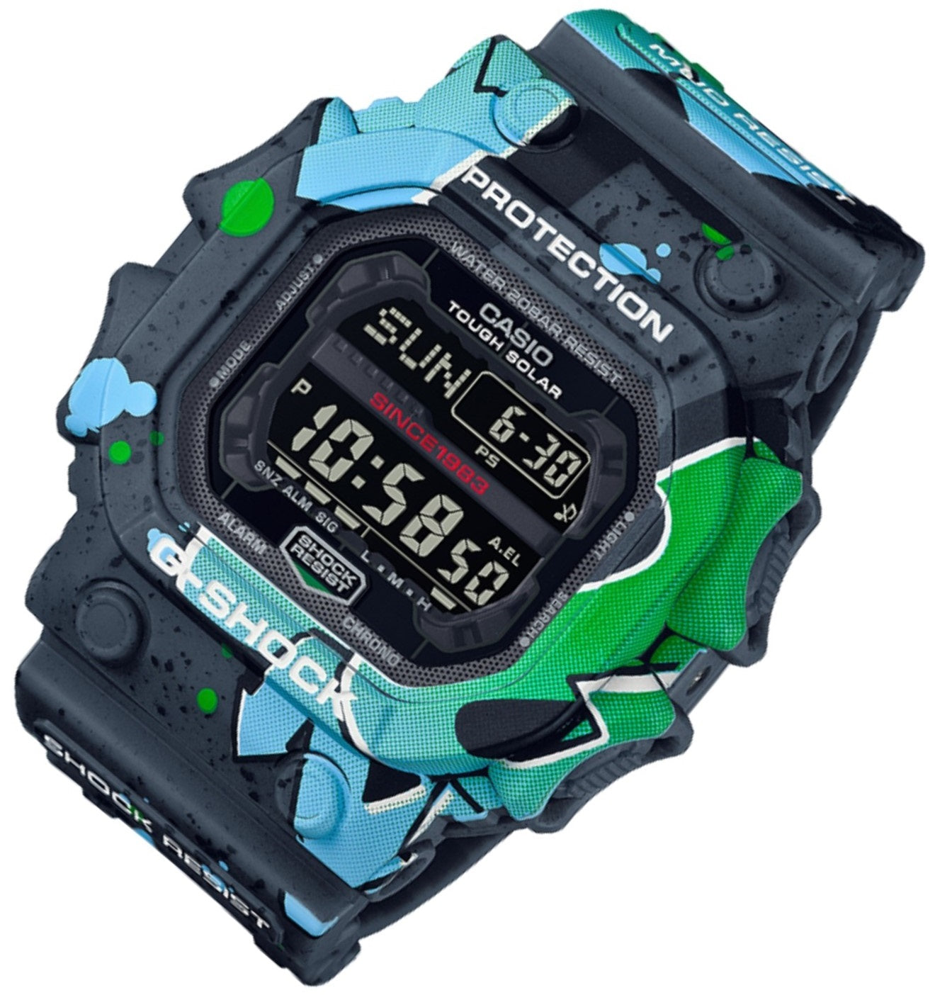 Casio G-shock GX-56SS-1DR Digital Rubber Strap Watch For Men-Watch Portal Philippines