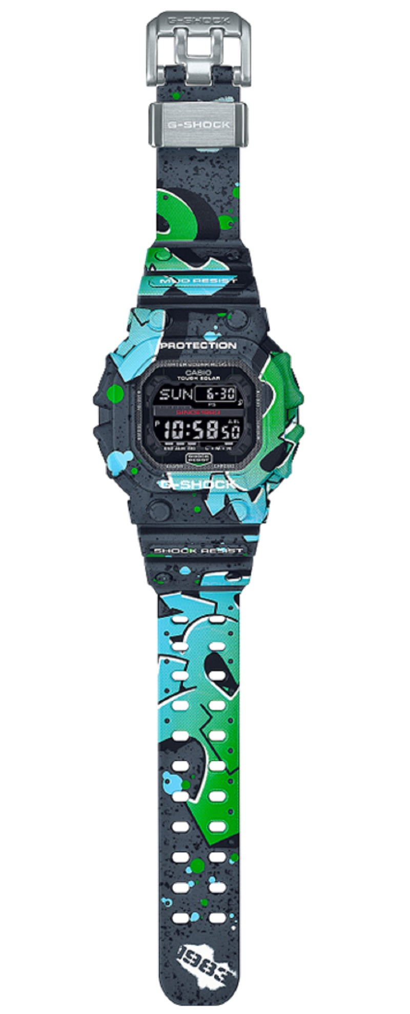 Casio G-shock GX-56SS-1DR Digital Rubber Strap Watch For Men-Watch Portal Philippines