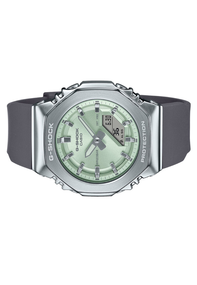 Casio G-shock Women GM-S2110-3A Digital Analog Rubber Strap Watch for Women-Watch Portal Philippines