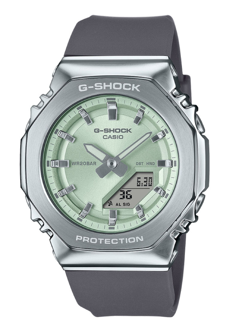Casio G-shock Women GM-S2110-3A Digital Analog Rubber Strap Watch for Women-Watch Portal Philippines