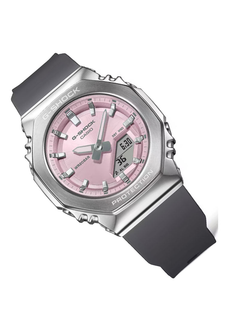 Casio G-shock Women GM-S2110-4A Digital Analog Rubber Strap Watch for Women-Watch Portal Philippines