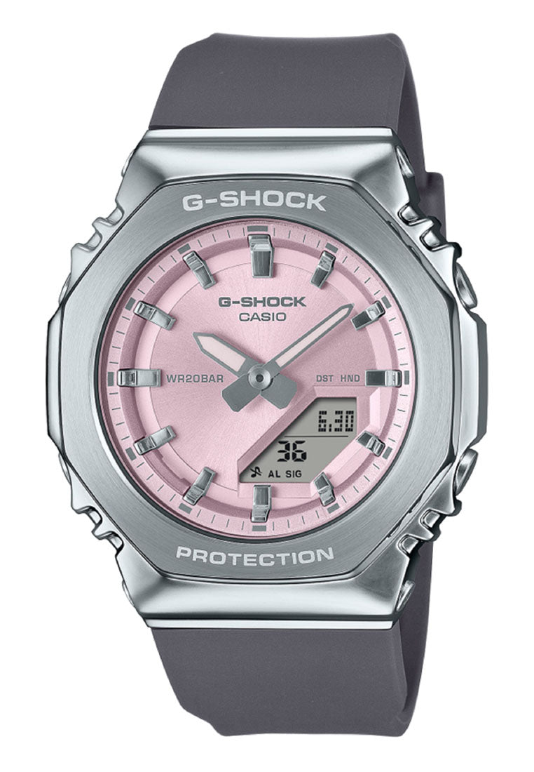 Casio G-shock Women GM-S2110-4A Digital Analog Rubber Strap Watch for Women-Watch Portal Philippines