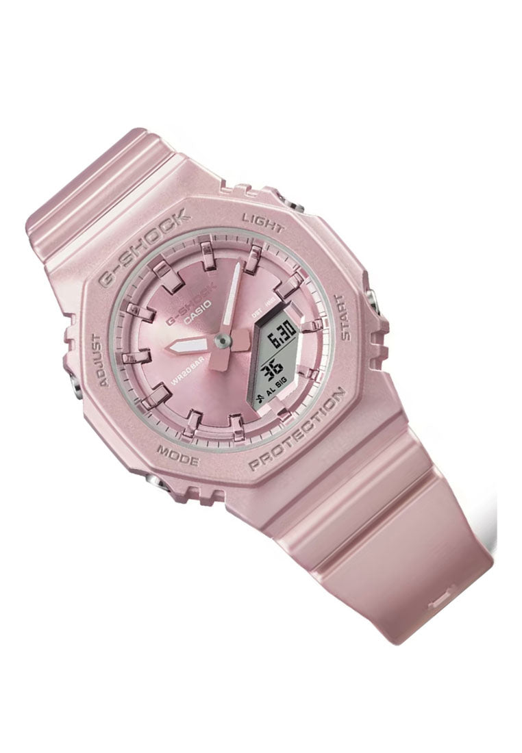 Casio G-shock Women GMA-P2100ST-4A Digital Analog Rubber Strap Watch for Women-Watch Portal Philippines