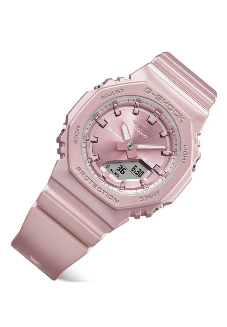 Casio G-shock Women GMA-P2100ST-4A Digital Analog Rubber Strap Watch for Women-Watch Portal Philippines
