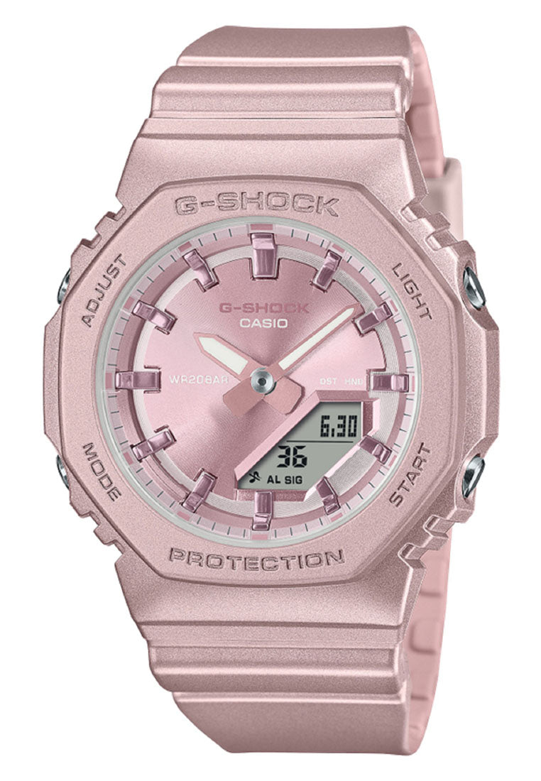 Casio G-shock Women GMA-P2100ST-4A Digital Analog Rubber Strap Watch for Women-Watch Portal Philippines