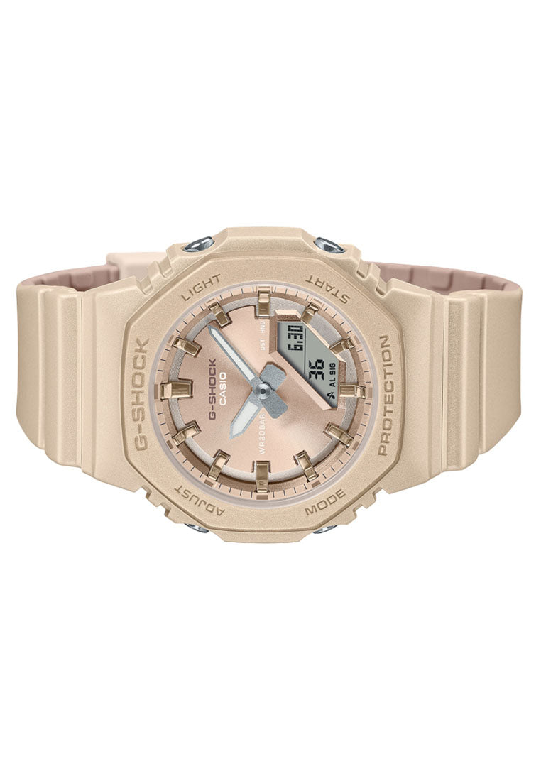 Casio G-shock Women GMA-P2100ST-9A Digital Analog Rubber Strap Watch for Women-Watch Portal Philippines